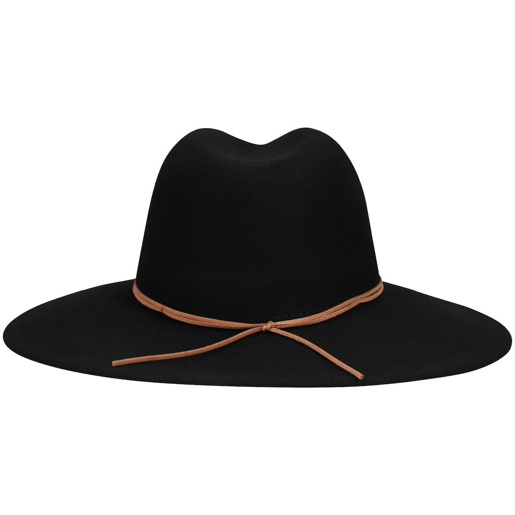 Cleveland Browns New Era Women's Willow Wide Brim Fedora Black - NFL