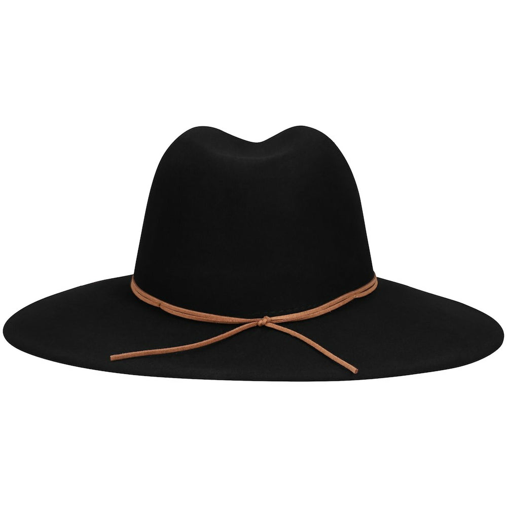 Cleveland Browns New Era Women's Willow Wide Brim Fedora Black - NFL