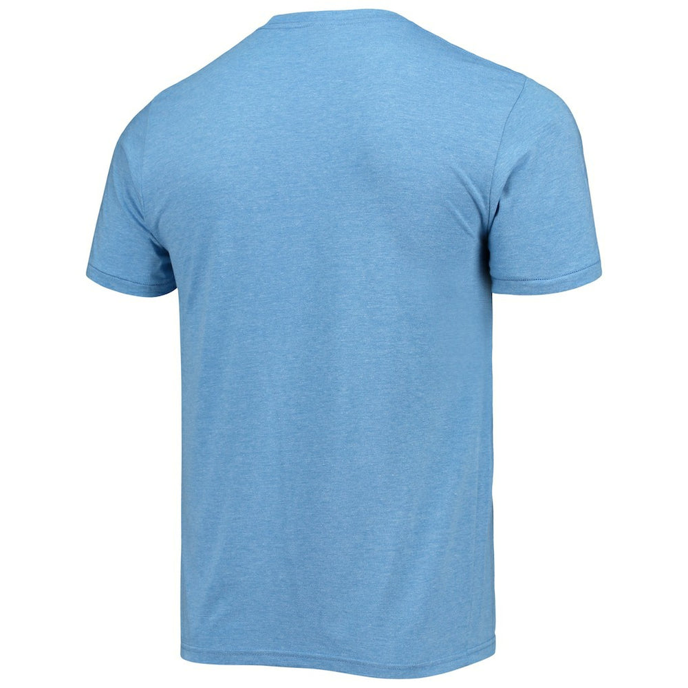 NBA - Dallas Mavericks Homage NBA x Grateful Dead Tri-Blend T-Shirt - Blue