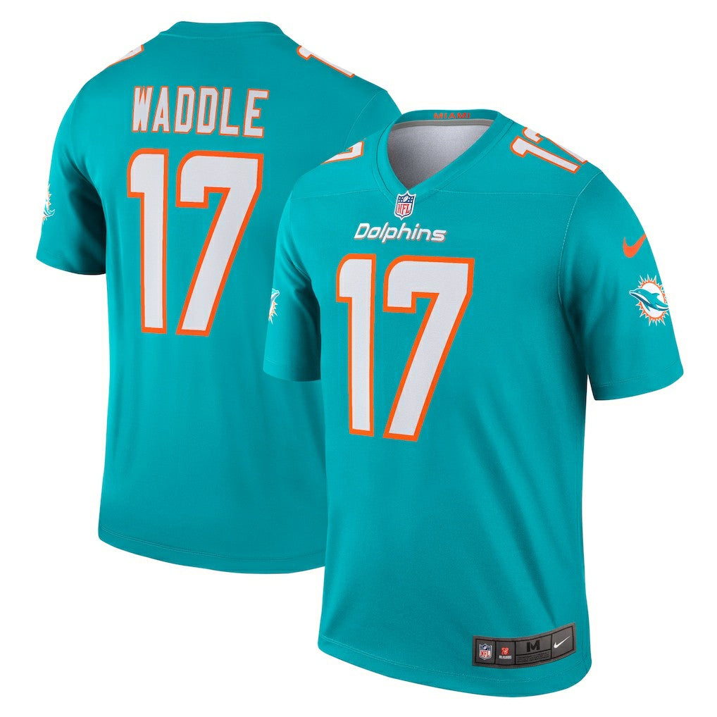 Jaylen Waddle Miami Dolphins Legend Player Performance Top Aqua - Nike
