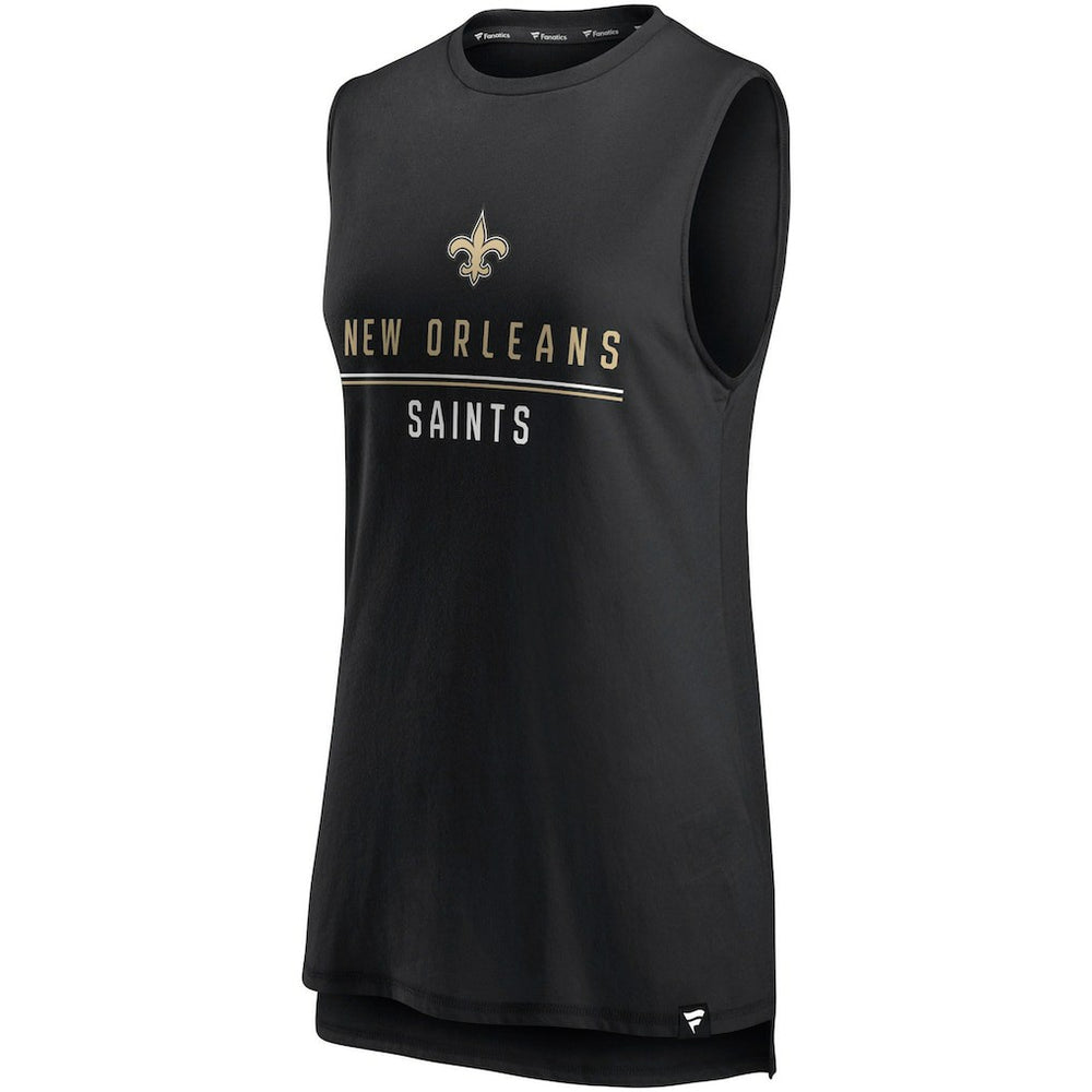 New Orleans Saints Women's True Contender Tank Top Black - Fanatics