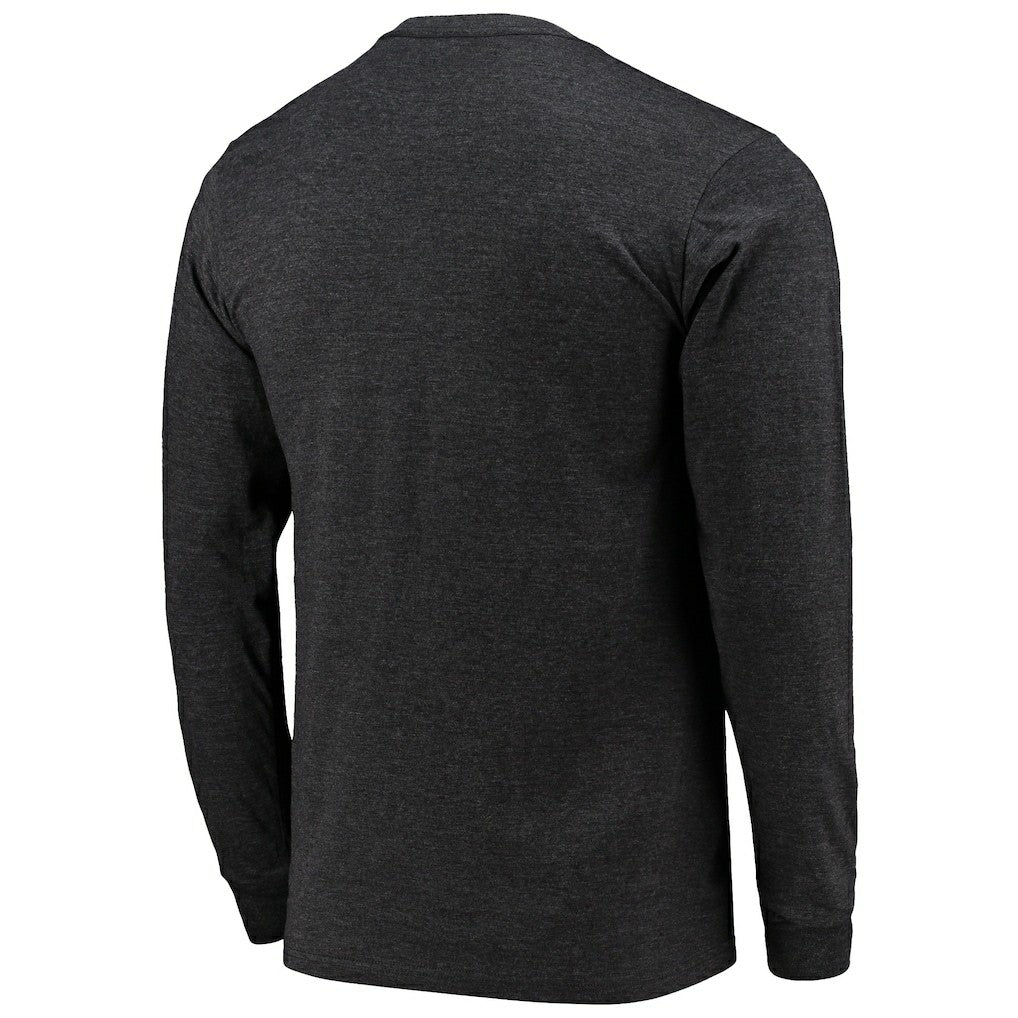 Carolina Panthers Starter Halftime Long Sleeve T-Shirt Heathered Black - NFL