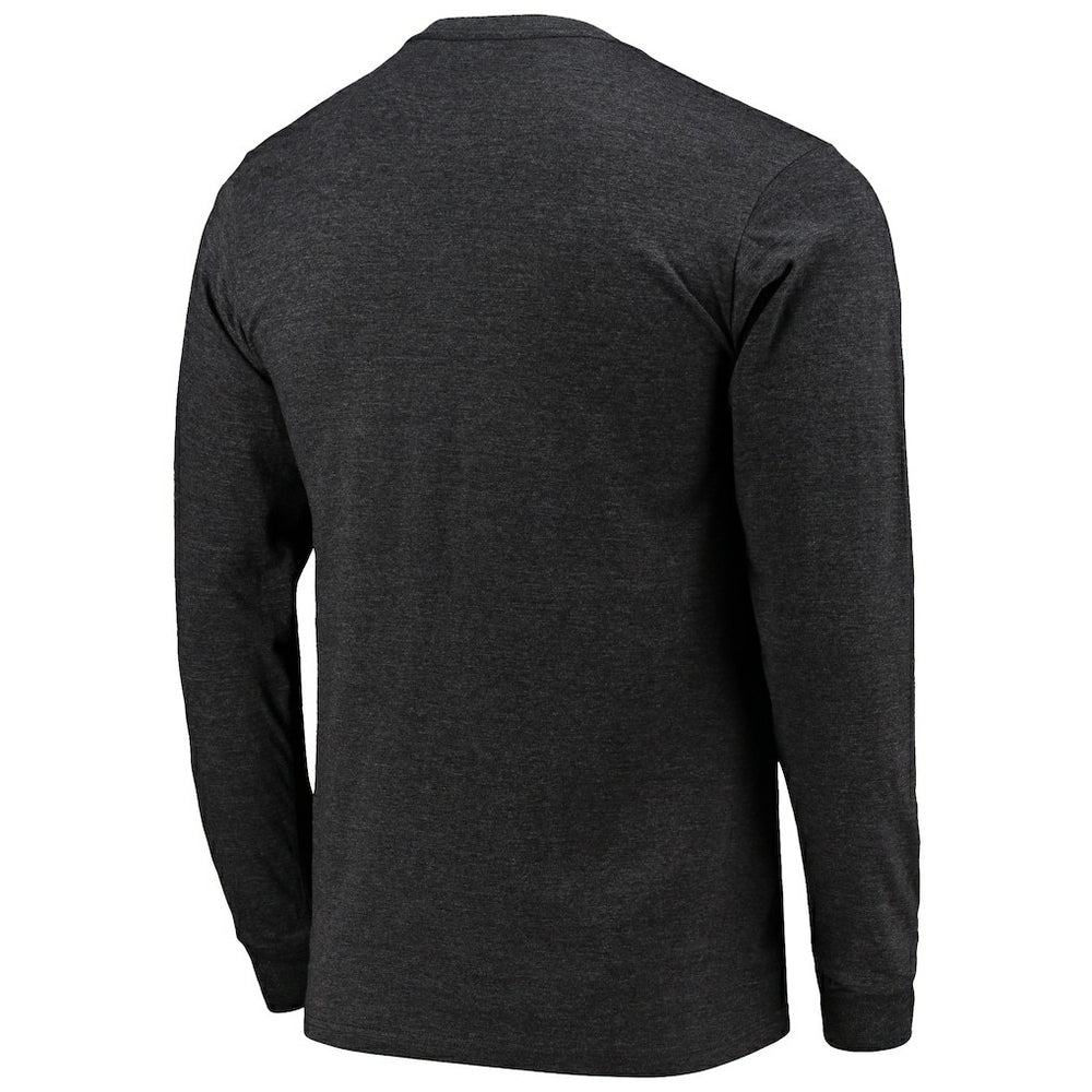 Carolina Panthers Starter Halftime Long Sleeve T-Shirt Heathered Black - NFL