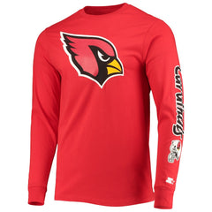 Arizona Cardinals Starter Halftime Long Sleeve T-Shirt Cardinal - NFL