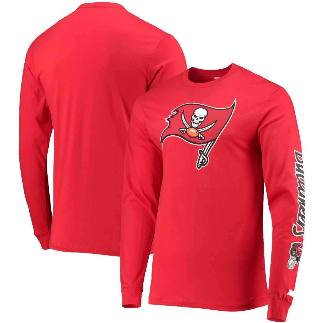 Tampa Bay Buccaneers Starter Halftime Long Sleeve T-Shirt Red - NFL