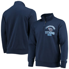 Tennessee Titans Starter Heisman Quarter-Zip Jacket Navy - NFL