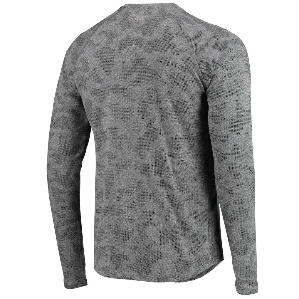 Cleveland Browns MSX by Michael Strahan Camo Performance Long Sleeve T-Shirt Black - NFL