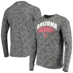 Arizona Cardinals MSX by Michael Strahan Camo Performance Long Sleeve T-Shirt Black - NFL