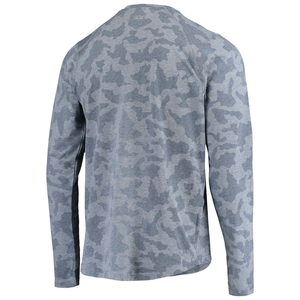 Denver Broncos MSX by Michael Strahan Camo Performance Long Sleeve T-Shirt Navy - NFL