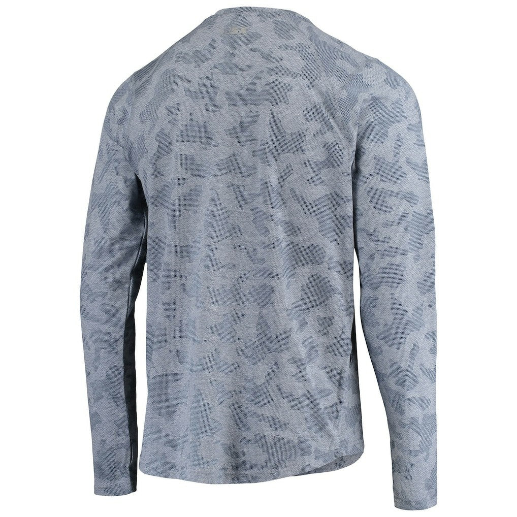 Houston Texans MSX by Michael Strahan Camo Performance Long Sleeve T-Shirt Navy - NFL