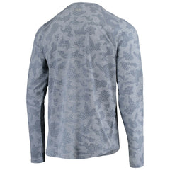 Houston Texans MSX by Michael Strahan Camo Performance Long Sleeve T-Shirt Navy - NFL