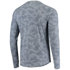 New England Patriots MSX by Michael Strahan Camo Performance Long Sleeve T-Shirt Navy - NFL