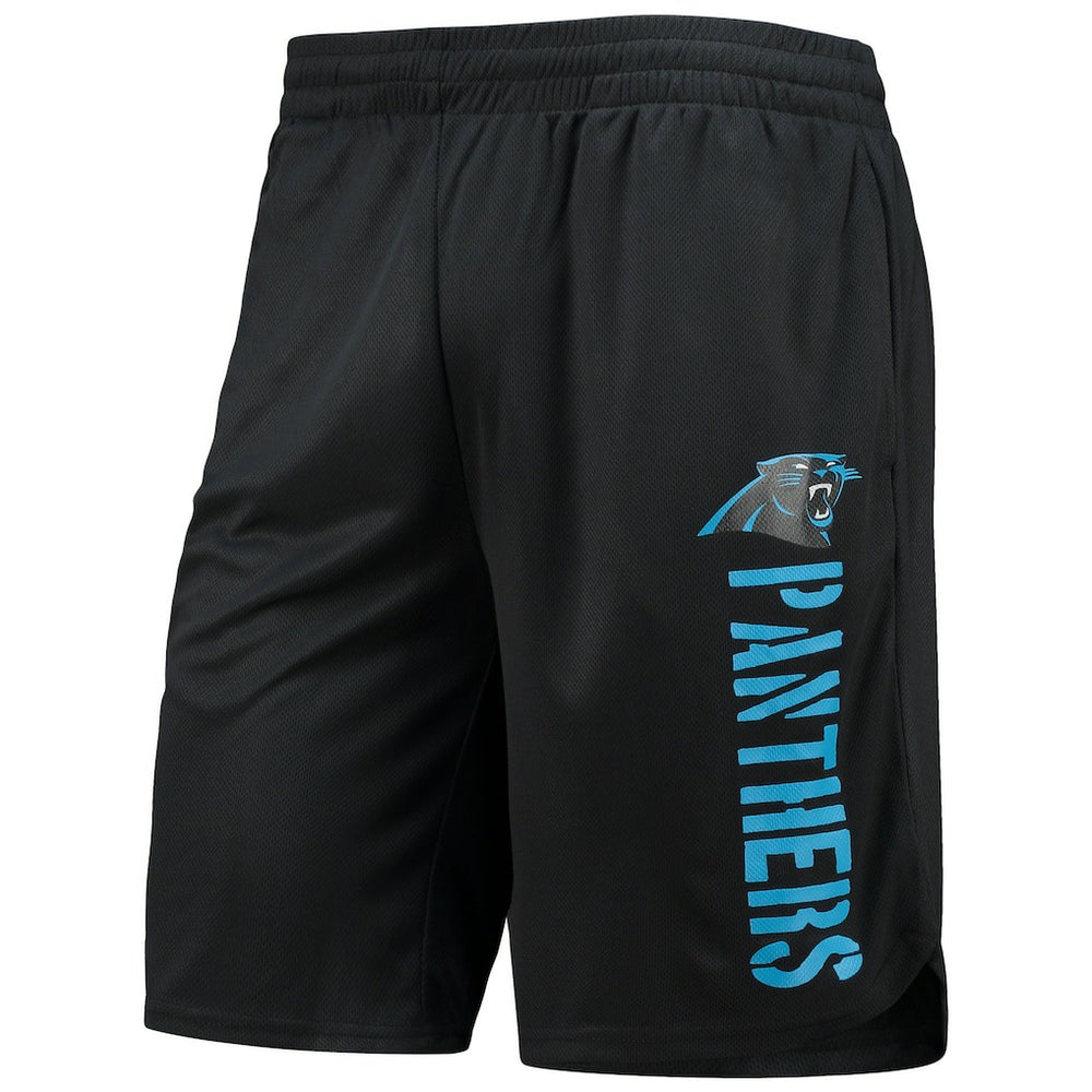 Carolina Panthers MSX by Michael Strahan Training Shorts Black - NFL
