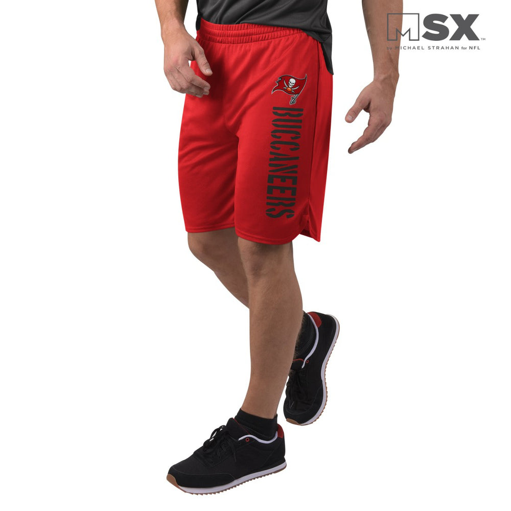 Tampa Bay Buccaneers MSX by Michael Strahan Training Shorts Red - NFL