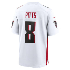 Kyle Pitts Atlanta Falcons Game Player Jersey White - Nike