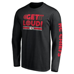 Kansas City Chiefs Hometown Collection Facemask Long Sleeve T-Shirt Black - Fanatics