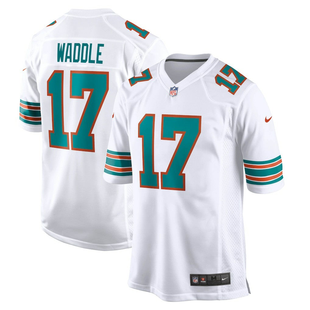 Jaylen Waddle Miami Dolphins Game Jersey White - Nike