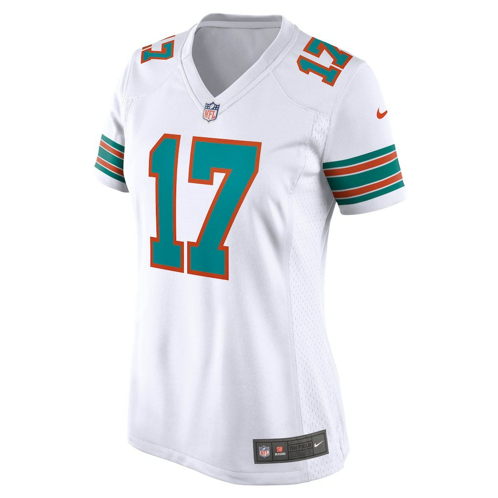 Jaylen Waddle Miami Dolphins Women's Game Jersey White - Nike