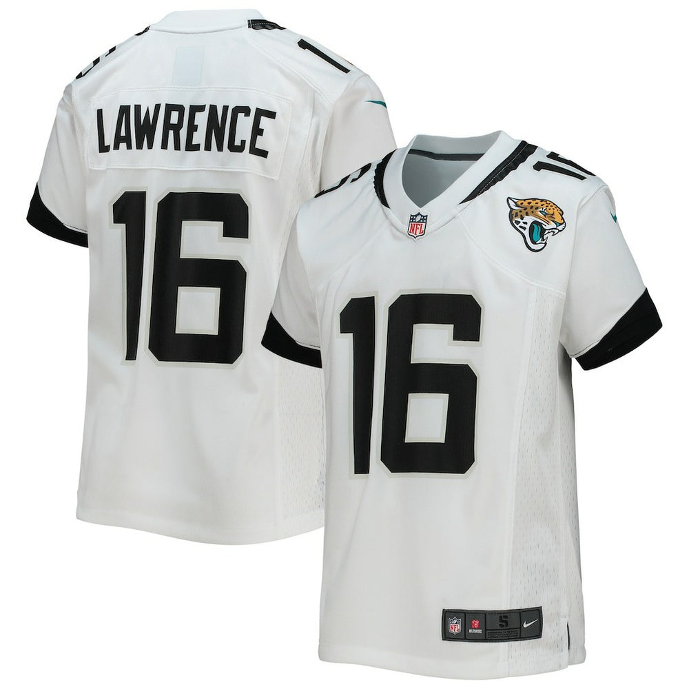 Trevor Lawrence Jacksonville Jaguars Youth Game Jersey White - Nike
