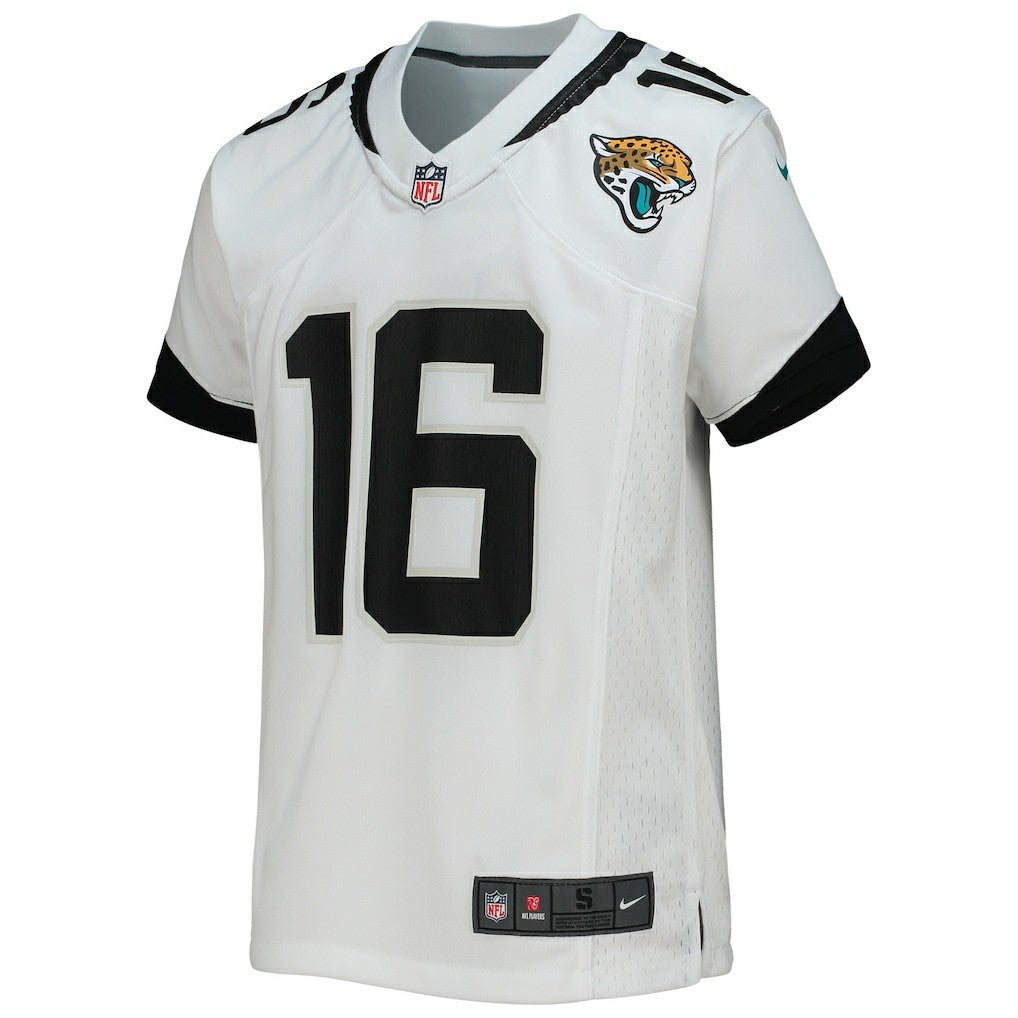 Trevor Lawrence Jacksonville Jaguars Youth Game Jersey White - Nike