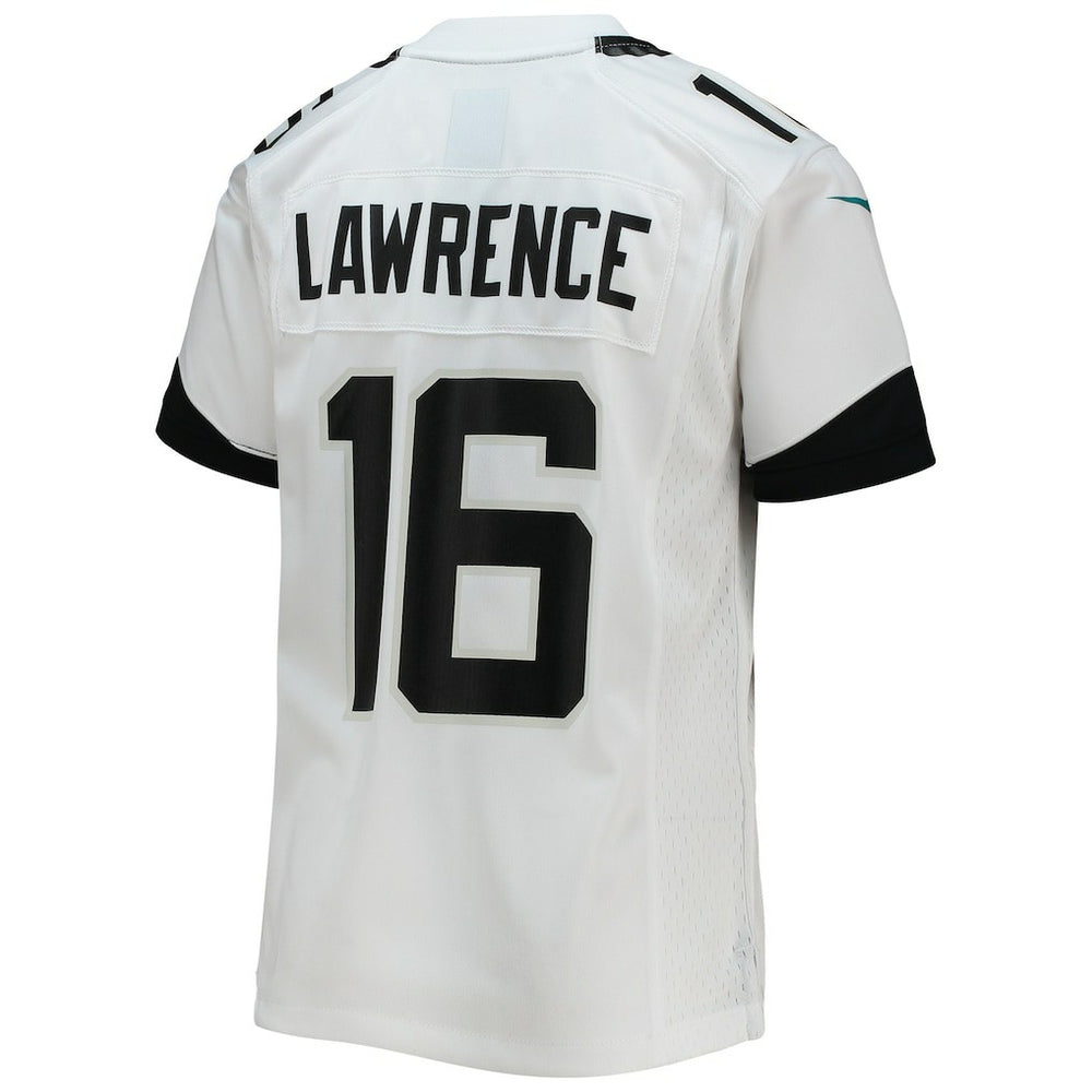 Trevor Lawrence Jacksonville Jaguars Youth Game Jersey White - Nike