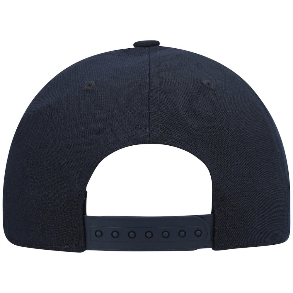 Seattle Kraken adidas Team Snapback Hat Deep Sea Blue