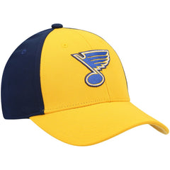 St. Louis Blues - adidas Team Adjustable Hat Gold/Navy