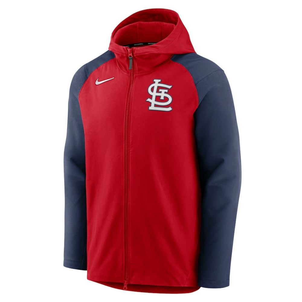 St. Louis Cardinals Nike Authentic Collection Performance Raglan Full-Zip Hoodie On Sale