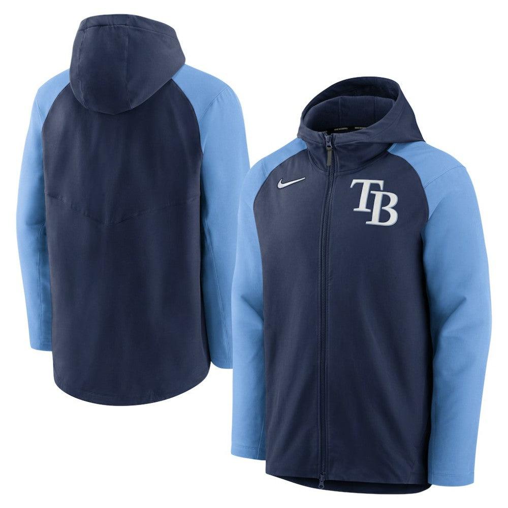 Tampa Bay Rays Nike Authentic Collection Performance Raglan Full-Zip Hoodie Sale
