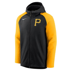 Pittsburgh Pirates Nike Authentic Collection Performance Raglan Full-Zip Hoodie On Sale