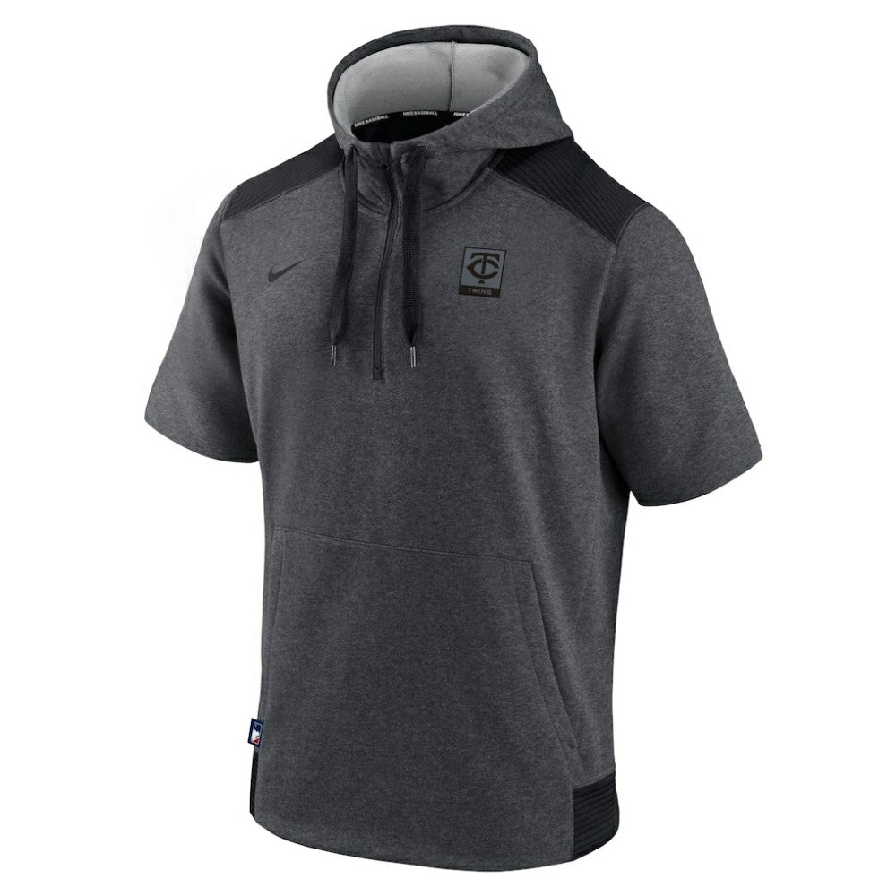 Minnesota Twins Nike Authentic Collection Dry Flux Performance Quarter-Zip Short Sleeve Hoodie for sale