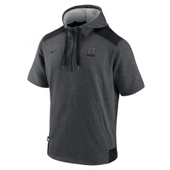 St. Louis Cardinals Nike Authentic Collection Dry Flux Performance Quarter-Zip Short Sleeve Hoodie Lifestyle