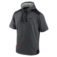Washington Nationals Nike Authentic Collection Dry Flux Performance Quarter-Zip Short Sleeve Hoodie for sale