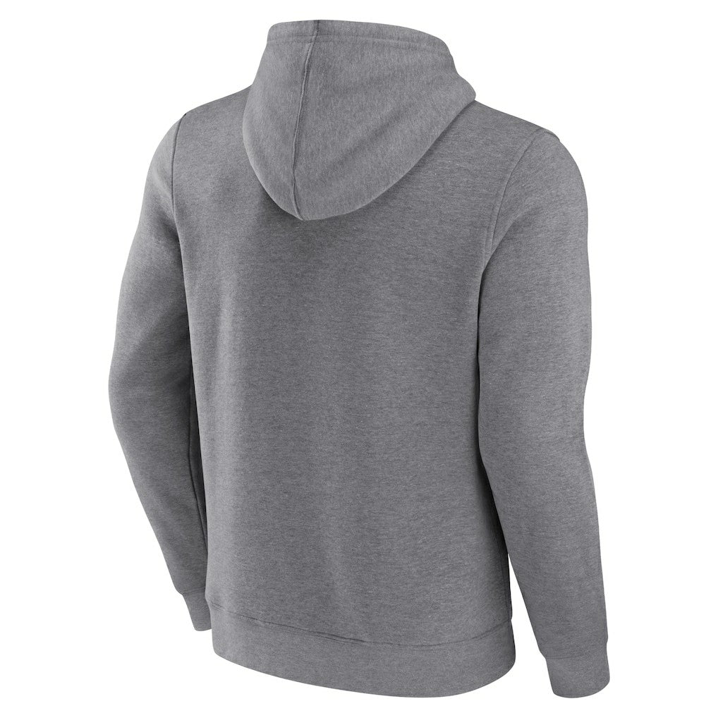 Fanatics - Brooklyn Nets Off The Bench Color Block Pullover Hoodie - Heathered Gray
