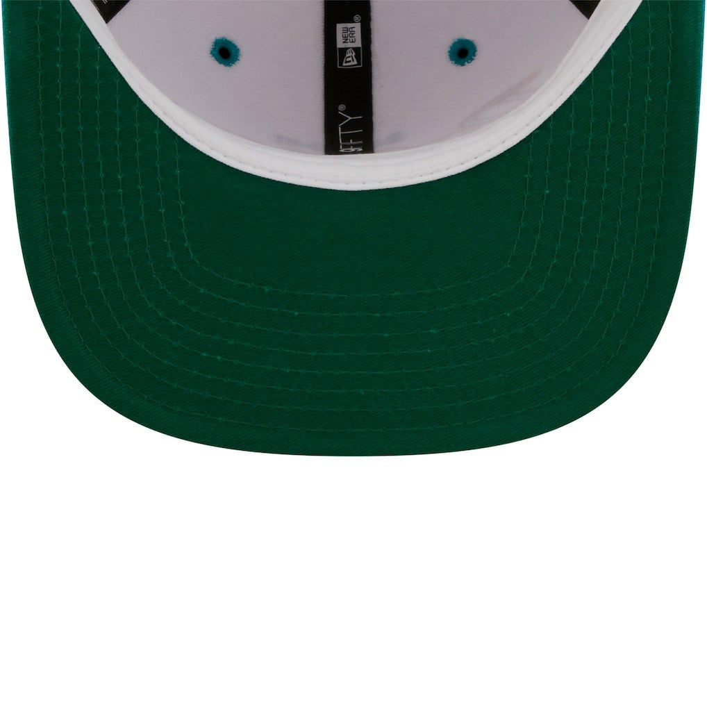 Jacksonville Jaguars New Era Sparky Original 9FIFTY Snapback Hat White/Teal - NFL