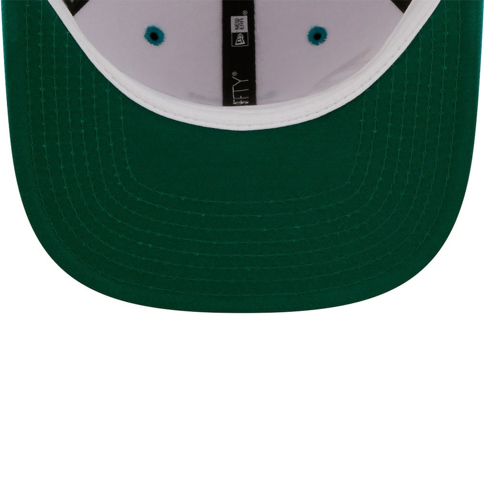 Jacksonville Jaguars New Era Sparky Original 9FIFTY Snapback Hat White/Teal - NFL