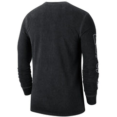 Nike - Brooklyn Nets Courtside Retro Elevated Long Sleeve T-Shirt - Black