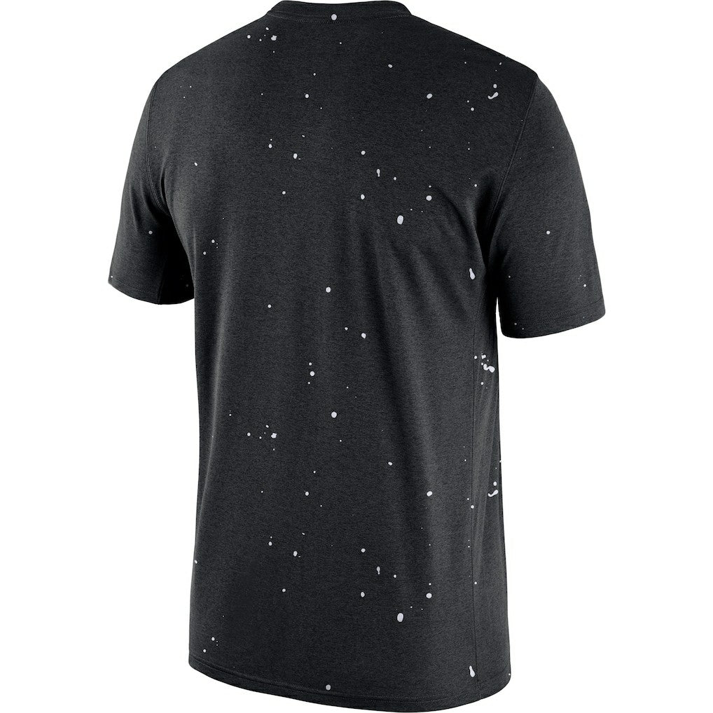 Nike - Brooklyn Nets Courtside Splatter T-Shirt - Black
