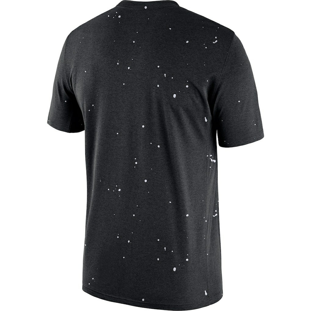 Nike - Brooklyn Nets Courtside Splatter T-Shirt - Black
