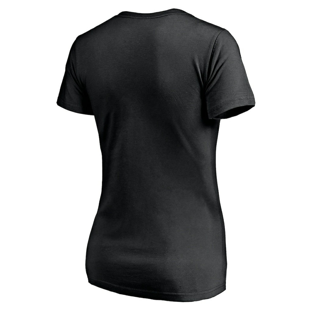 Alvin Kamara New Orleans Saints Women's Checkdown V-Neck T-Shirt Black - NFL
