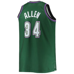 Mitchell & Ness - Ray Allen Milwaukee Bucks Big & Tall 1996/97 Hardwood Classics Swingman Jersey - Hunter Green