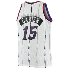 Mitchell & Ness - Vince Carter Toronto Raptors 1998/99 Big & Tall Hardwood Classics Swingman Jersey - White