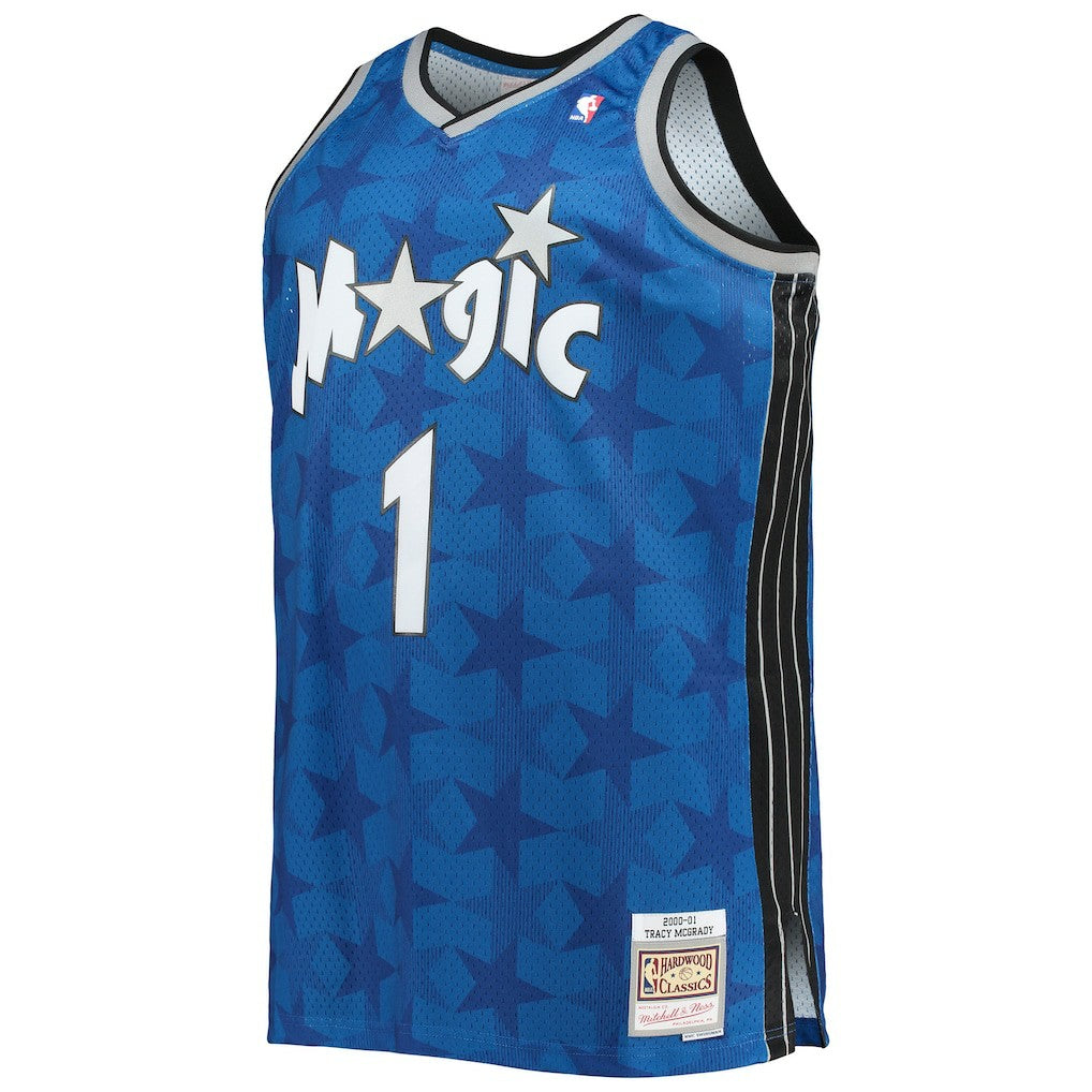 Mitchell & Ness - Tracy McGrady Orlando Magic Big & Tall 2000/01 Hardwood Classics Swingman Jersey - Blue