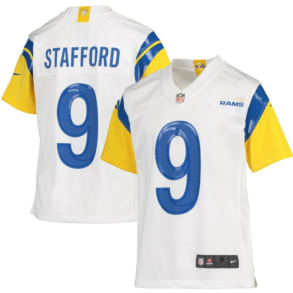 Matthew Stafford Los Angeles Rams Youth Game Jersey White - Nike