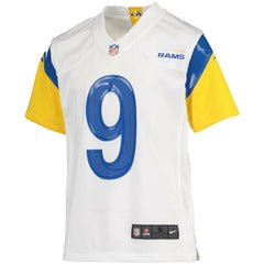 Matthew Stafford Los Angeles Rams Youth Game Jersey White - Nike
