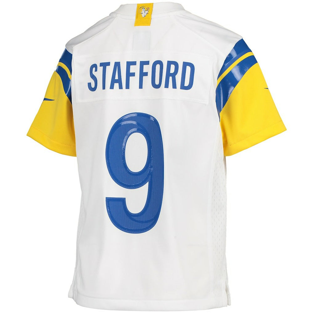 Matthew Stafford Los Angeles Rams Youth Game Jersey White - Nike