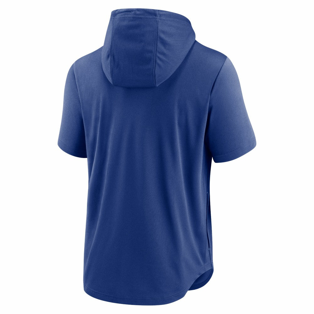Kansas City Royals Nike Lockup Performance Short Sleeve Lightweight Hooded Top Sale