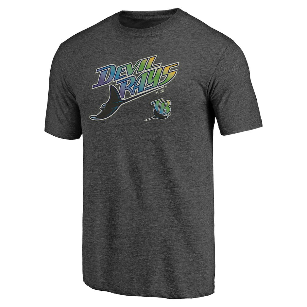 Tampa Bay Rays Fanatics Cooperstown Collection Series Sweep Tri-Blend T-Shirt On Sale