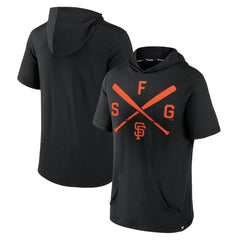 San Francisco Giants Fanatics Iconic Rebel Short Sleeve Hooded Top Online