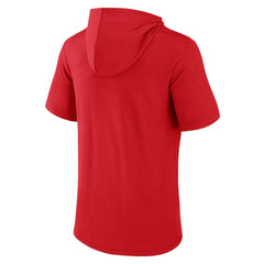 St. Louis Cardinals Fanatics Iconic Rebel Short Sleeve Hooded Top On Sale